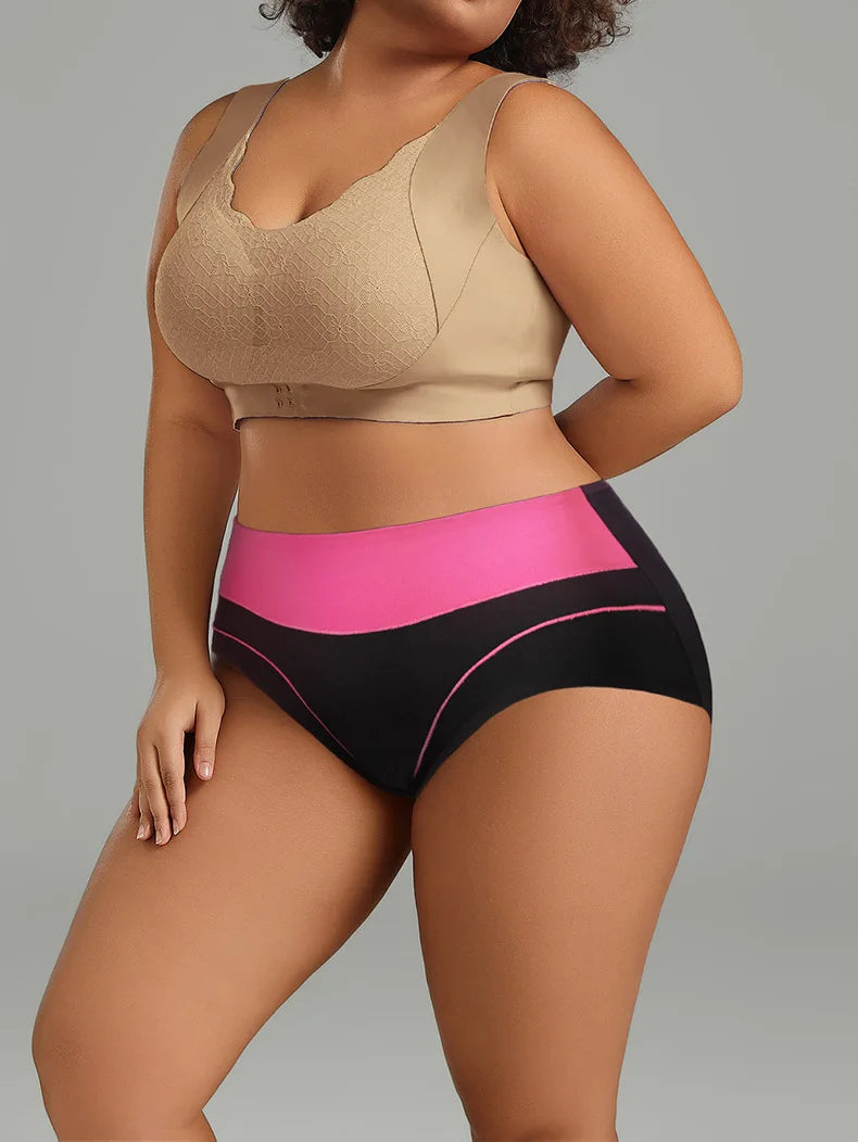 7PCS/Set High Waist Body Shaper Soft Briefs for Women Slimming Breathable Panty Plus Size XS-3XL Lingerie Female Underwear