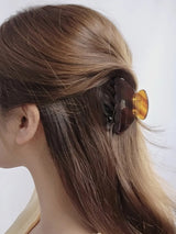 1 Pack French Elegant Acetate Hair Clip New Women's Sweet Shark Clip Medium Exquisite Hair Accessories Headpiece
