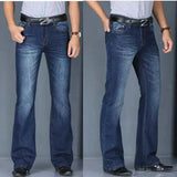 Men's Flared Jeans Loose Men Big-Leg Jeans Men Flared Pants Boot Cut Leg Designer Classic Jeans Multiple Styles Size 28-40