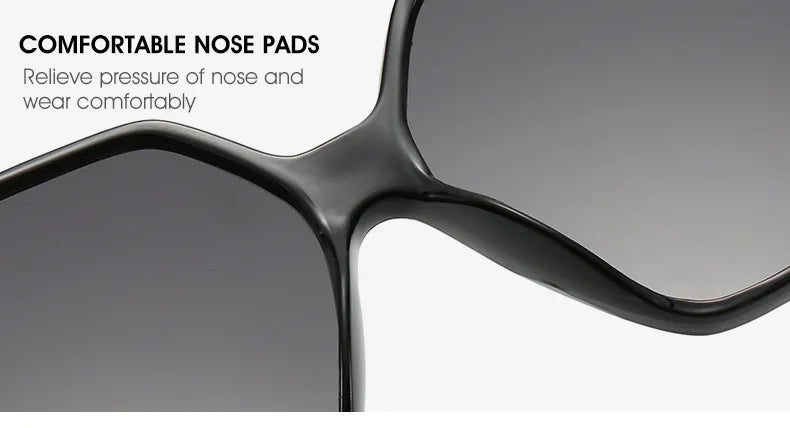 New Trend Full-frame Large Square Sunglasses Fashion Y2k Ladies Sunglasses