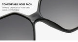 New Trend Full-frame Large Square Sunglasses Fashion Y2k Ladies Sunglasses