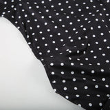 SUCHCUTE Sexy Polka Dot Print Halter Dress For Women Elegant Party Slim Backless Sleeveless Mini Dress Summer Vacation Outfits
