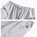DRUR Summer Hiking Tracksuit Women Breathable Quick Dry Running Set  2 Piece Gym Outfit Slim Fit Sports Top Cargo Pants Suit New