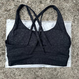 Solid Color Women Cross back Fitness sport Bra High strength Tight Top Comprehensive Training Gym Yoga Underwear With Chest Pad