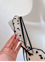 MOYISU Japanese Mesh No-wire lace Underwear set Women's small breasts gather sexy pure desire sweet bra cute bra Panty SET TUSHY