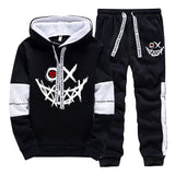 Hot Sales Mens Tracksuit Printed Single Piece Sweatshirts Sweatpants Casual Hoodie Pants Outdoors Mens Clothing Funny Streetwear