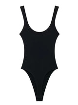 Skinny Ribbed Bodysuits for Women, O Neck, Straps, Snap-Button, Female Playsuits, Sexy Fashion