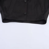 Autumn new European and American style hooded long sleeved lapel jacket single breasted trench coat short jacket