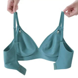 Latex Jelly Underwear Seamless Bras for Woman Wireless Sleep Removable Padded Bralette One Piece Brassiere No Wire Comfortable