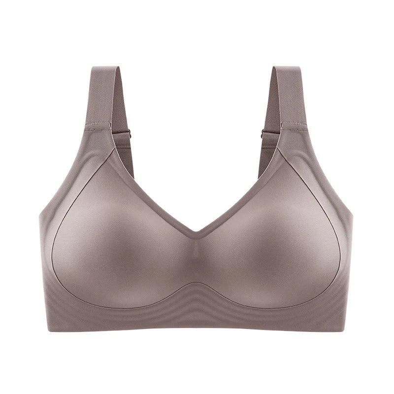FallSweet Push UP Bra for Women Seamless Plus Size Bras Thin Cup Wireless Bralette Sexy Brassiere Femme M-6XL