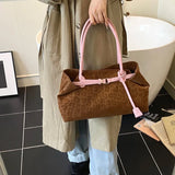 Leopard PU Leather Shoulder Bags for Women 2026 Luxury Designer Brand Trend Tote Bag Females Short Handle Handbags and Purses
