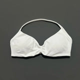 HISTELLO Impact Strappy Bra Women Seamless Gym Underwear High Support Halter Sexy Sports Clothing Push-up Yoga Workout Tank Top