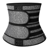 Qtree Waist Trainer Plus Size for Women Sports Girdle Corset Slimming Belly Body Shaper Sweat Trimmer Belt Slimmer Weight Loss