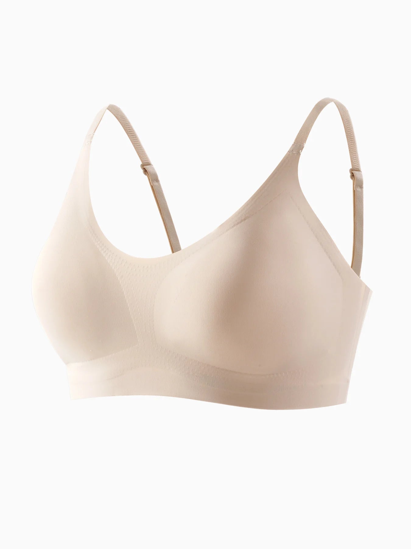 Soft Support Seamless Underwear Comfortable Gathering No Steel Ring Collection Light Thin Breathable Bra Style