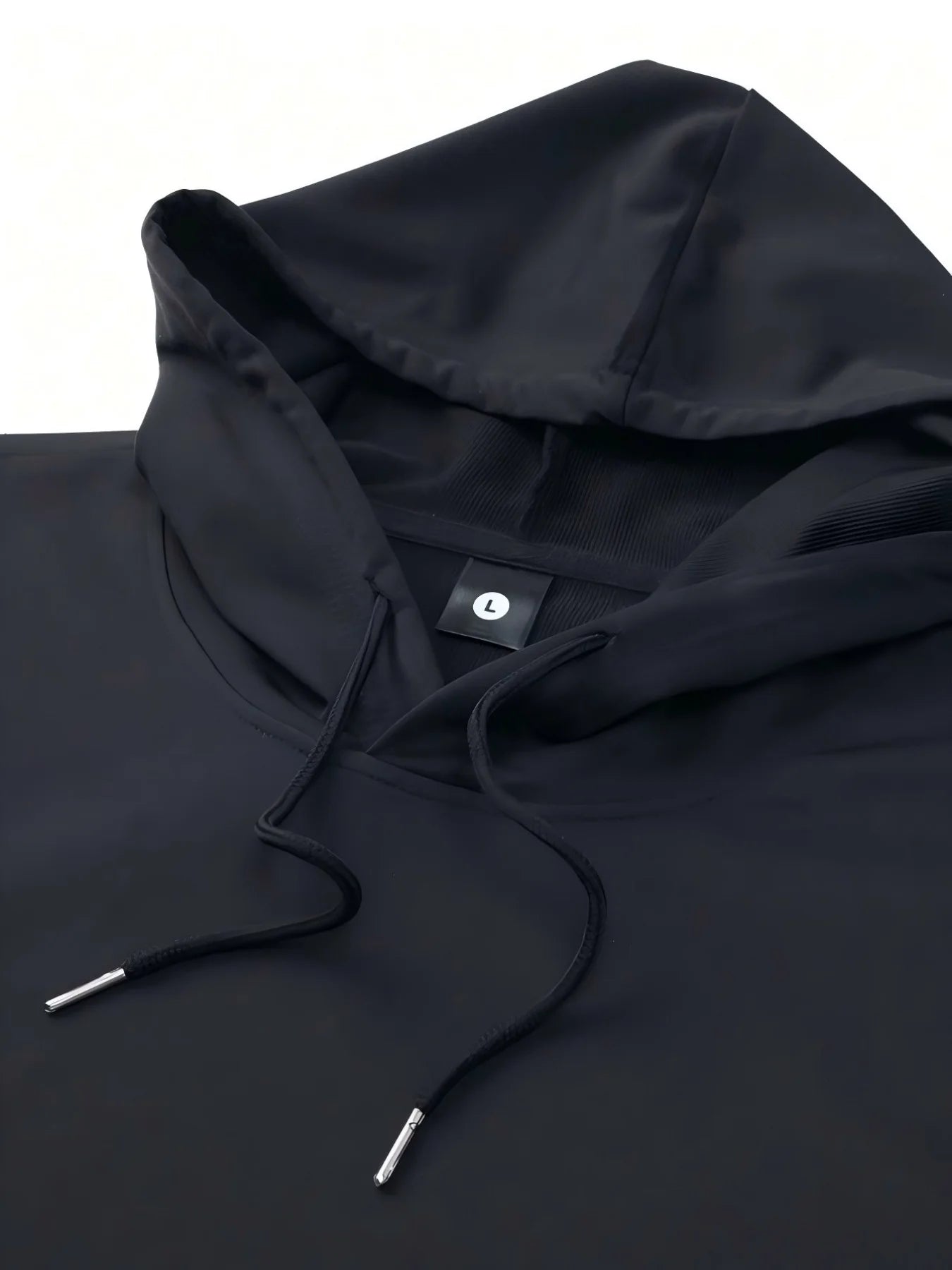 1 Sets Of Solid Color Men's Hooded Sweatshirt + Sweatpants Spring And Autumn Casual Sports Suits Light Plate Pullover Regular Long-Sleeved Hoodie And Waist With Drawstring Elastic Waist Threaded Cuff Trousers Tracksuit