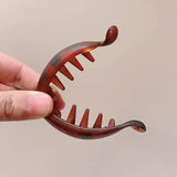 4 pcs Banana Clips, Small Size, Vertical Clips for Women, Elegant High Ponytail Hairpins, Twist Clips, Simple Hair Accessories
