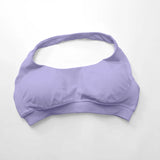 NCLAGEN Impact Sports Bra Women Seamless Halter Top High Support Push-up Open Back Gym wear Fitness Yoga Workout underwear