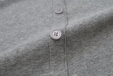 AS SS26 summer loose style button dress comfortable ribbing fabric dress o-neck lady clothes