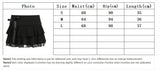 Goth Y2K Black Lace Trim Bow A Line Mini Skirt Women Korean Streetwear