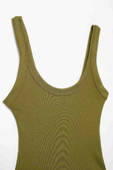 Skinny Ribbed Bodysuits for Women, O Neck, Straps, Snap-Button, Female Playsuits, Sexy Fashion
