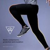 2PCS Men's Compression Sportswear Set Long Sleeve Top Pants Gym Workout Fitness Running Jogging Yoga Training Clothing Suit