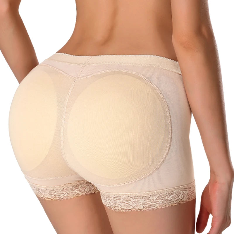 Women Butt Lifter Panty Fake Buttock Body Shaper Padded Underwear Lady Sexys Lift Bum High Waist Tummy Control Hip Panties