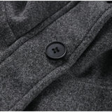 Fashion Short Woolen Coat For Women Stand Collar Full Sleeve Loose Zipper Jacket Female 2025 Spring Autumn Solid Lady Outwear