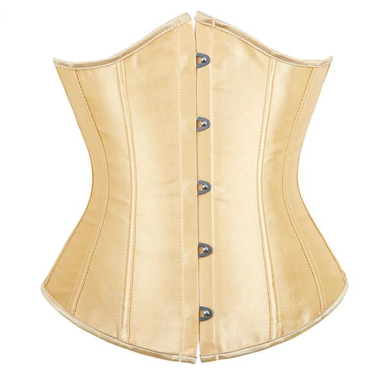 Underbust Corset Waist Slimming Corset Bustiers Body Shaper for Women Steampunk Lace-up Corset Belt Waist Trainer
