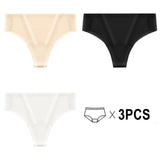 1/3Pcs Anti Cameltoe Proof Panties Avoid Camel Toe Concealer No Show Seamless Thongs Gym Workout Underwear for Leggings