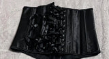 Underbust Corset Waist Slimming Corset Bustiers Body Shaper for Women Steampunk Lace-up Corset Belt Waist Trainer