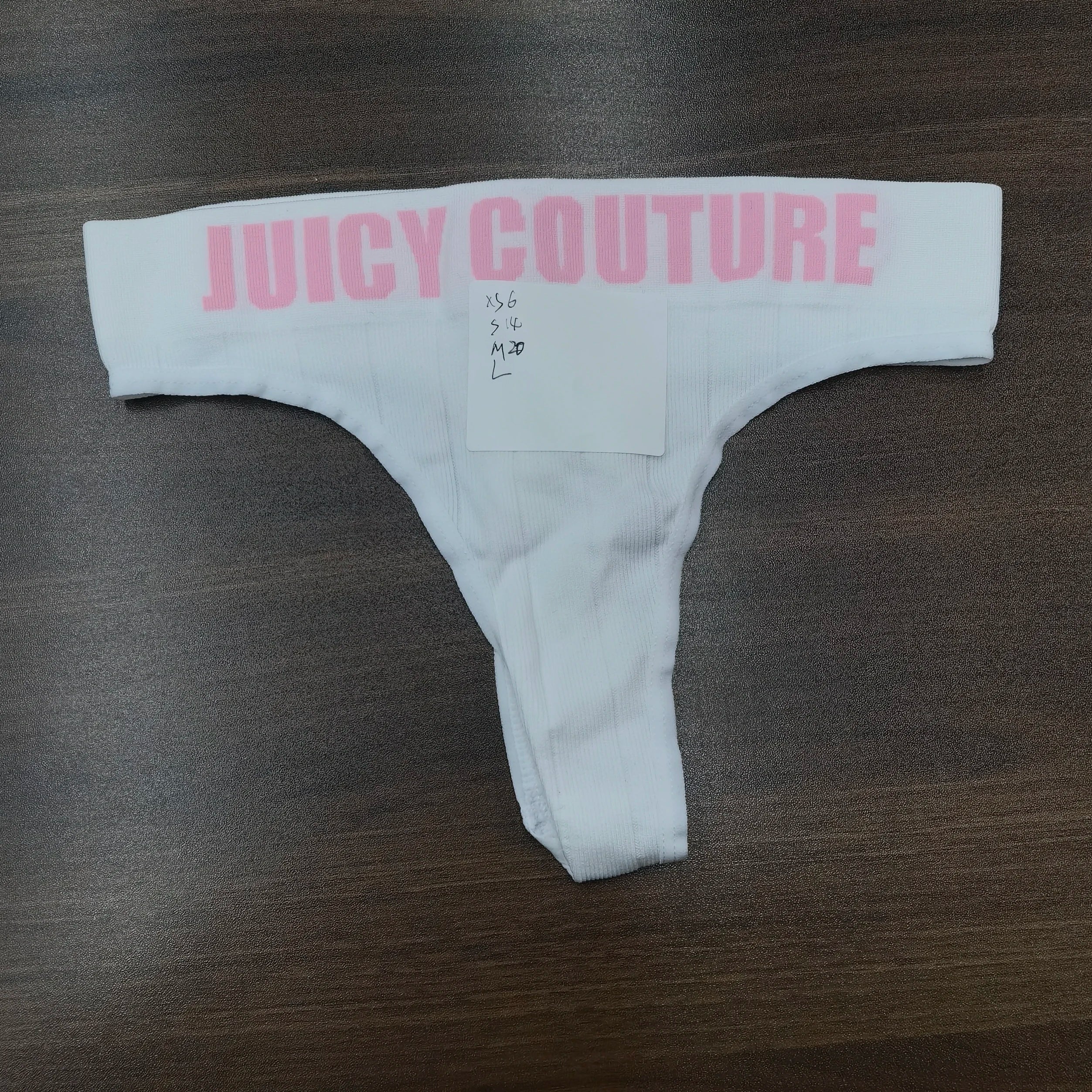 Women's Panties Sexy Juicy Couture Style Underwear Sexy Hot Lingerie T-pants for Ladies Thongs Japanese Women Seamless G-String