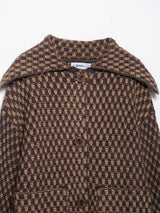 2026 New Autumn Brown Long Sleeve Knitted Cardigans Women Elegant Lapel Single Breasted Loose Sweater Coat Knitwear Korean Style