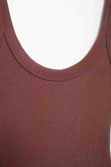 Skinny Ribbed Bodysuits for Women, O Neck, Straps, Snap-Button, Female Playsuits, Sexy Fashion