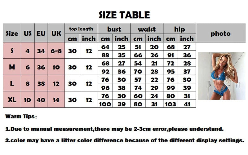Women's Lingerie Set Sexy Lace Underwear See Through Bikini Erotic Bra for Ladies Low-waisted Thong Solid Color Erotic Lingerie