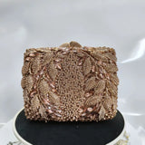 New Rhinestone Clutch Purse Women Elegant Wedding Party Bride Bag Prom Evening Handbag Sparkly Crystal Diamond Birthday Gift