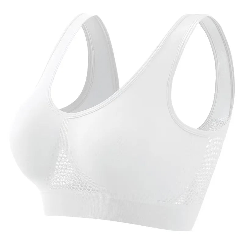 Beautiful Back Sports Bra Shockproof Running Fitness Anti-sagging Upper Collection Soft Support High-strength Women's Yoga Vest