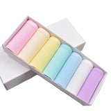7Pcs Women's Underwear Girls Cotton Panties Sexy Briefs Breathable Soft Lingerie Female Cute Solid Color Underpants Plus Size