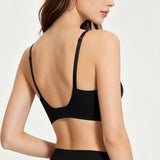 Push-Up Seamless Bras For Women Non-wire Brassiere V-neck Bralette Removable Pads Sports No Trace Underwear Sexy Lingerie S-3XL