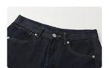 CHIC VEN Women's Jeans Loose Casual New High Waist Split Female Wide Leg Denim Pants  Spring Autumn 2025