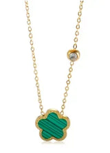 Stainless Steel Vintage Textured Delicate Necklace