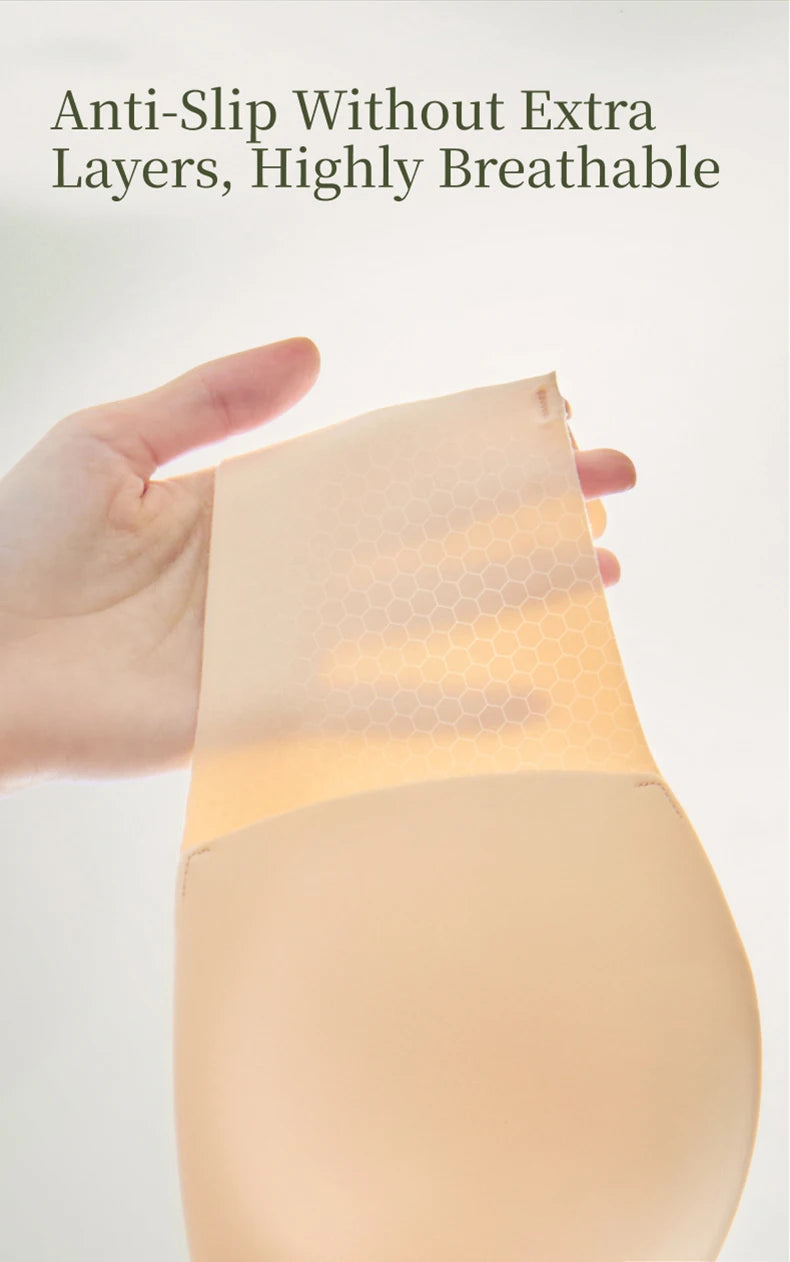 SUJIIN Summer Invisible Strapless Bras for Women Seamless Wireless Push Up Bra Lady Tube Top Supportive Bralettes Woman MX388