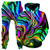 Colorful Abstract Mandala 3D Print Hoodies Pants Set Men's Sweatshirts Sweatpants Two Piece Suits Outdoor Tracksuit Man Clothing