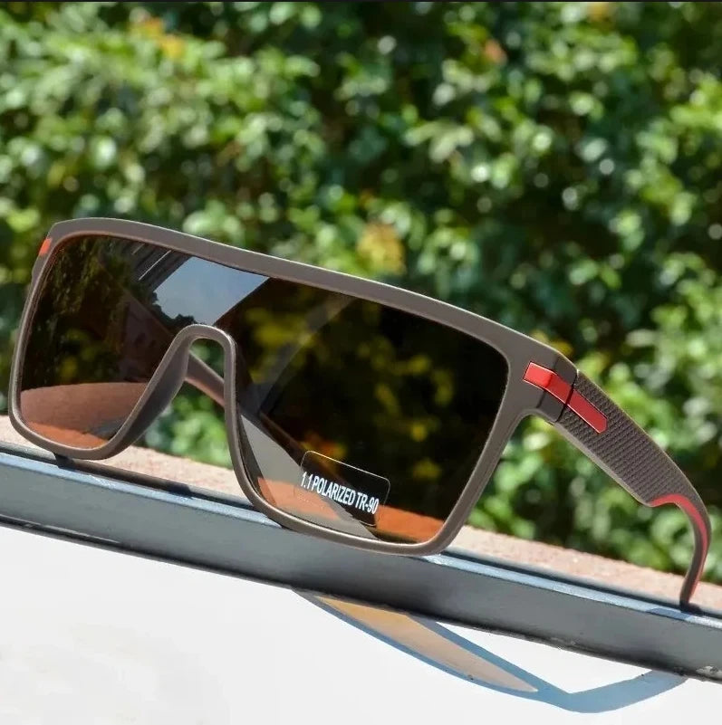 Fashion Polarized Sunglasses For Men Square Oversized Anti Glare Driver Mirror Sun Glasses Women UV400 Goggles Male