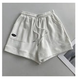 2026 Women's Comfortable Loose Wide-legged Drawstring A Pants Slim Waist Slim Fit Casual Home Versatile Sports Shorts New