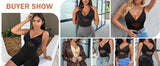 Women Cross Tummy Control Shapewear Sexy Mesh Slimming Waist Briefs Bodysuit Thin Breast Cup Body Shaper Butt Lifter Smooth Body