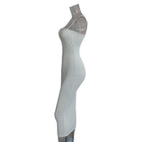 JZ461 Summer Women's Dress Long Sling Dresses Club Sexy Suspender Dress