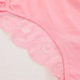3PC/Set Women's Sexy Floral Lace Panties Low Rise Hollow Out Briefs Transparent Underwear Female Elastic Straps Soft Lingerie