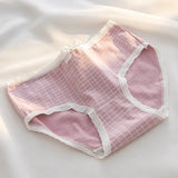 5Pcs Cute Love Cotton Panties For Women Underwear Print Panty Girls Briefs Breathable Soft Underpants Female Sexy Lingerie