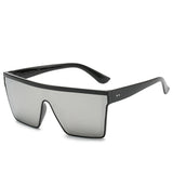 Fashionable Oversized Connected Fashion Glasses Women Unisex Sun Protection Sun Glasses, Outdoor Glasses