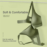 Wire Free Bra Brassieres Push Up Bralette Sexy Seamless Bras For Women Female Lingerie Woman Silky Underwear Intimate Sleepwear
